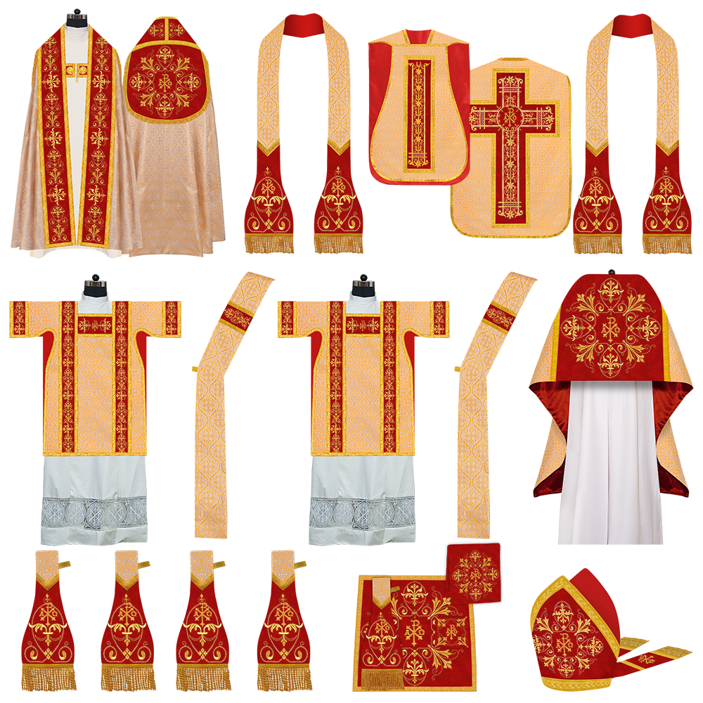 Roman Highline Mass Set with Embroidered Orphrey