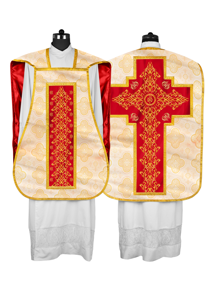 Fiddleback vestment with stole