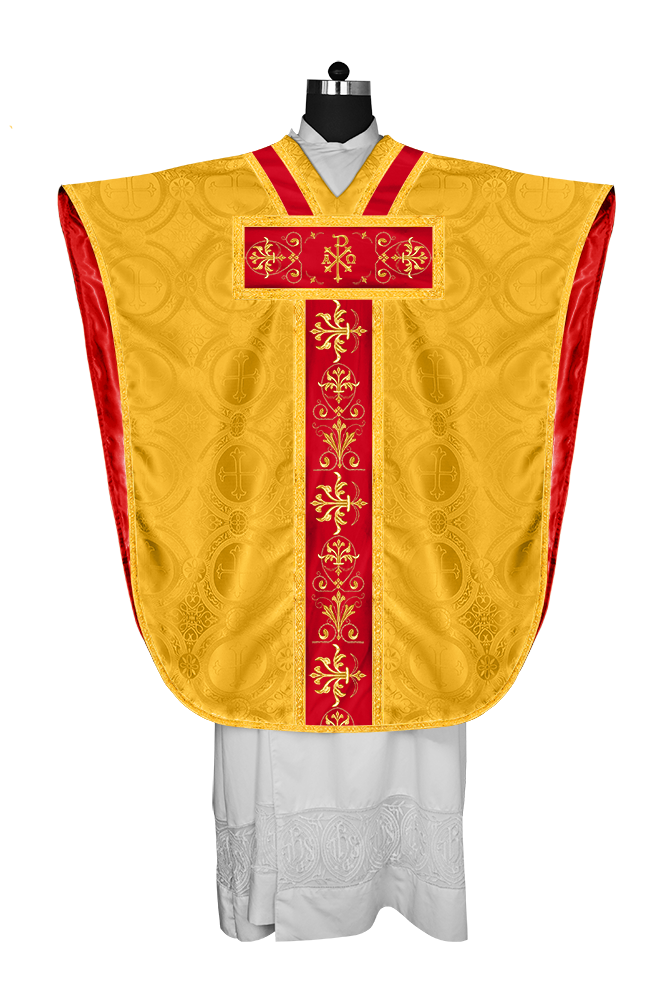 St Philip Neri Chasuble with Embroidered Lace