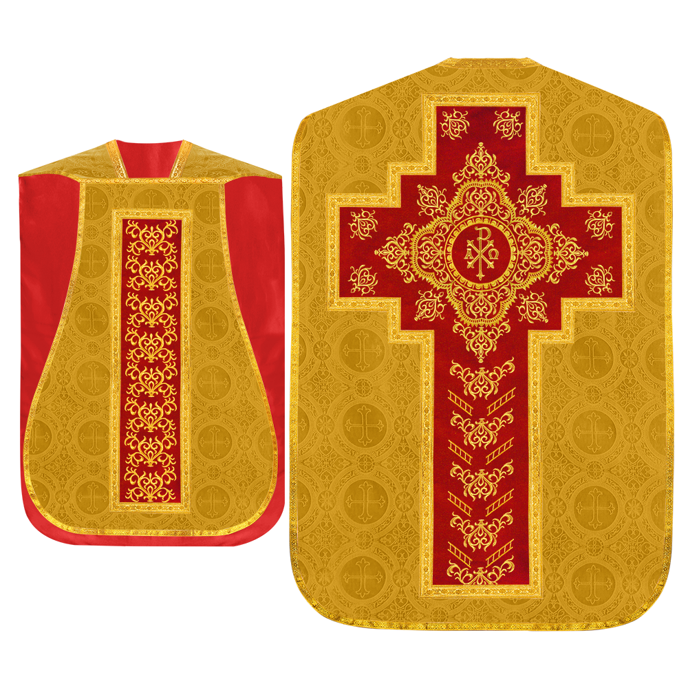 Fiddleback Vestment with Adorned Orphrey