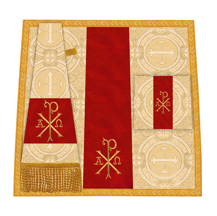 Liturgical Altar Mass Set with adorned motif