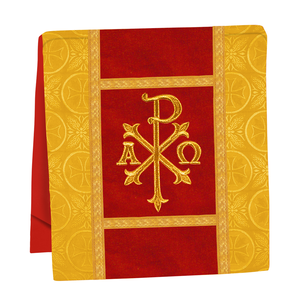 Handcrafted Altar Mass Set with Embroidered Motif