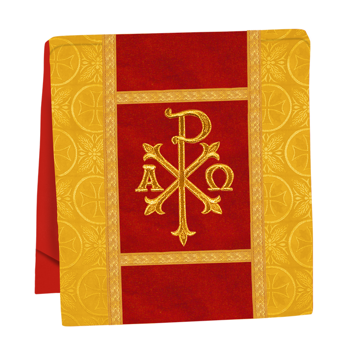 Handcrafted Altar Mass Set with Embroidered Motif