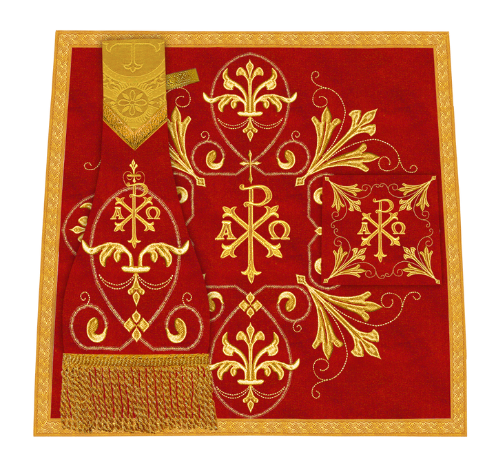 Gothic Chasuble with Ornate Lace