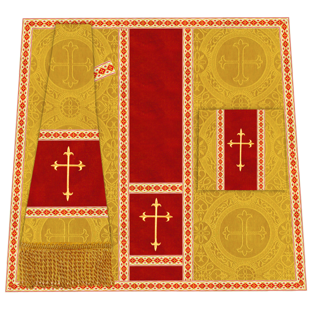 Liturgical Mass set with Cross