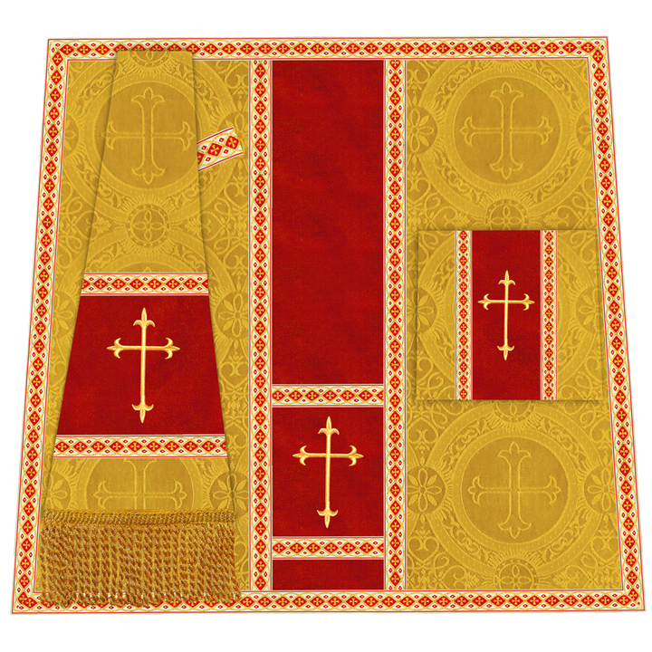 Liturgical Mass set with Cross