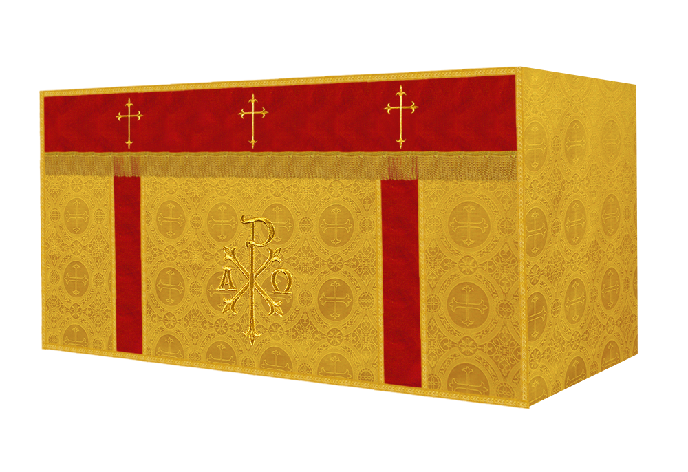 Altar Cloth with Spiritual Cross