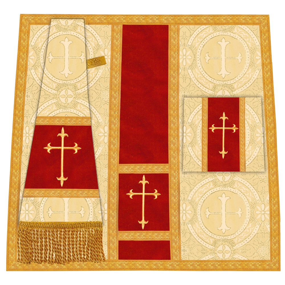 Mass set with Spiritual Cross