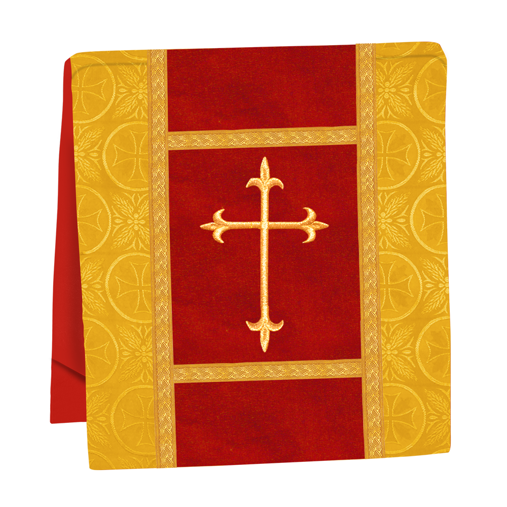 Handcrafted Altar Mass Set with Embroidered Motif