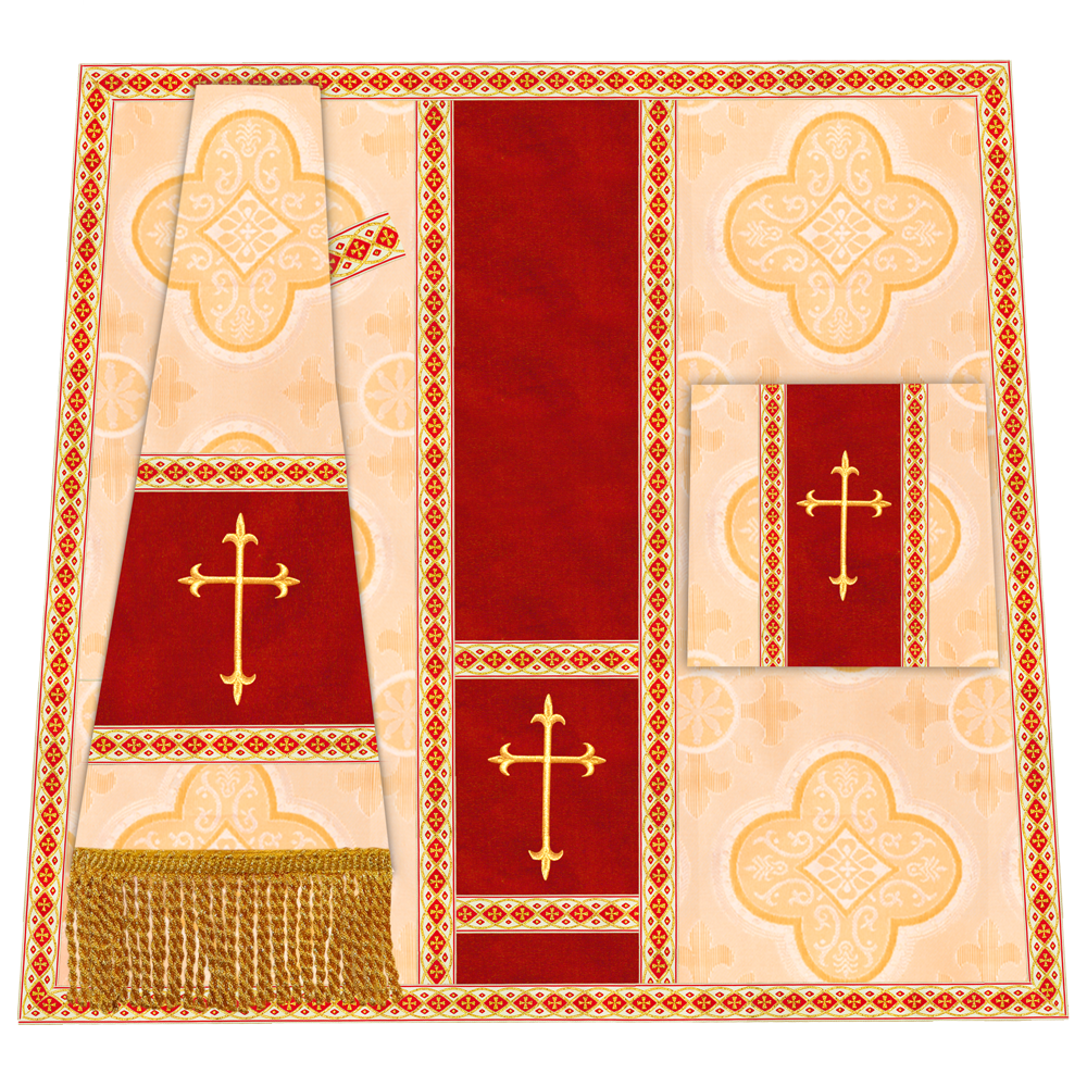 Liturgical Mass set with Cross