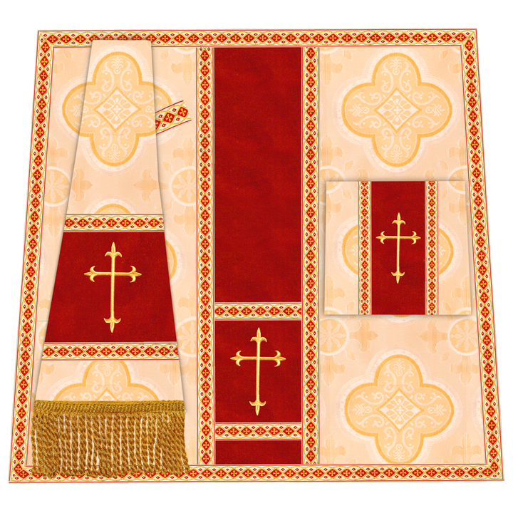 Liturgical Mass set with Cross