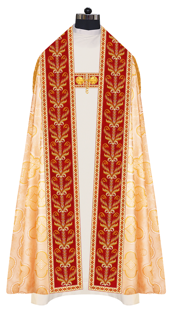 Traditional Embroidered Roman Cope