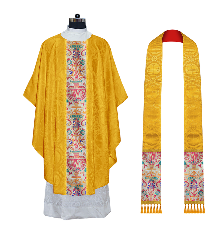 Gothic Chasubles in Coronation Tapestry