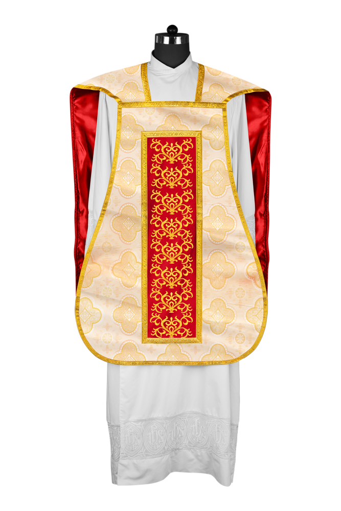 Fiddleback Vestment with Adorned Orphrey