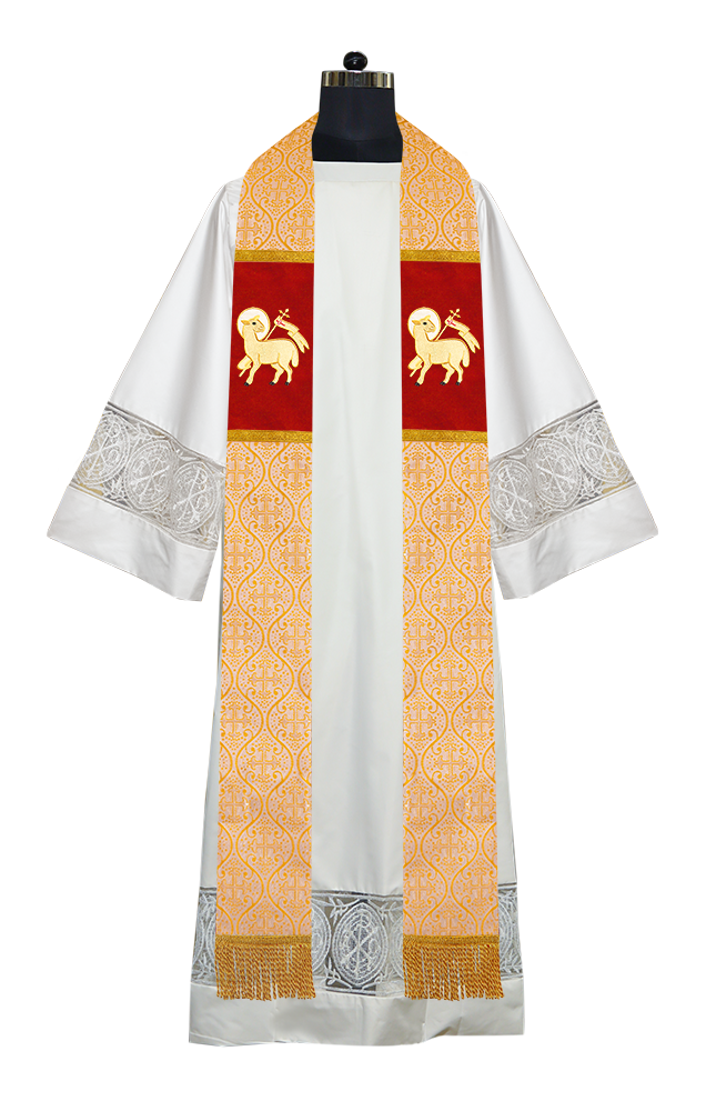 Clergy Stole with Spiritual motif