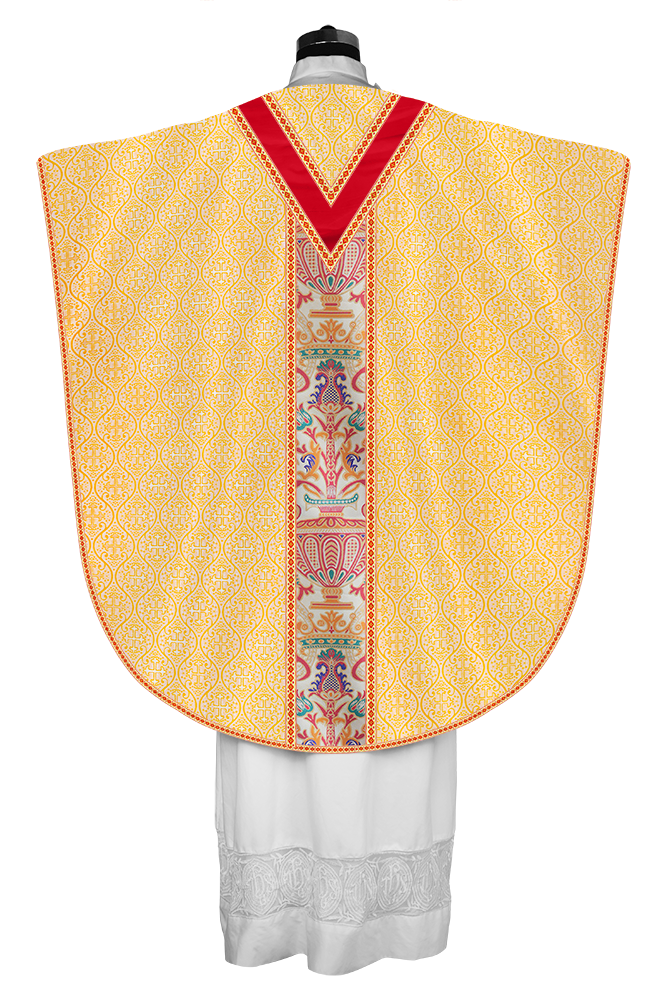 Tapiz de coronación Casulla borromea con ribetes 