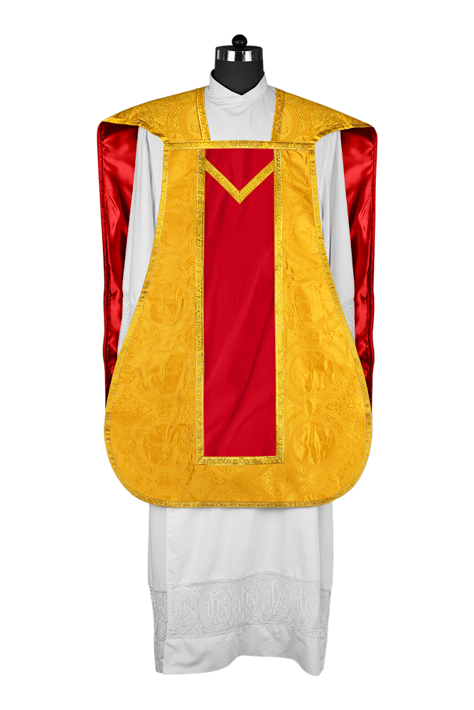 Fiddleback with spiritual motif