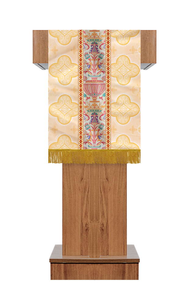 Coronation Tapestry Altar Cloth with Trims