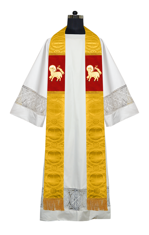 Clergy Stole with Spiritual motif