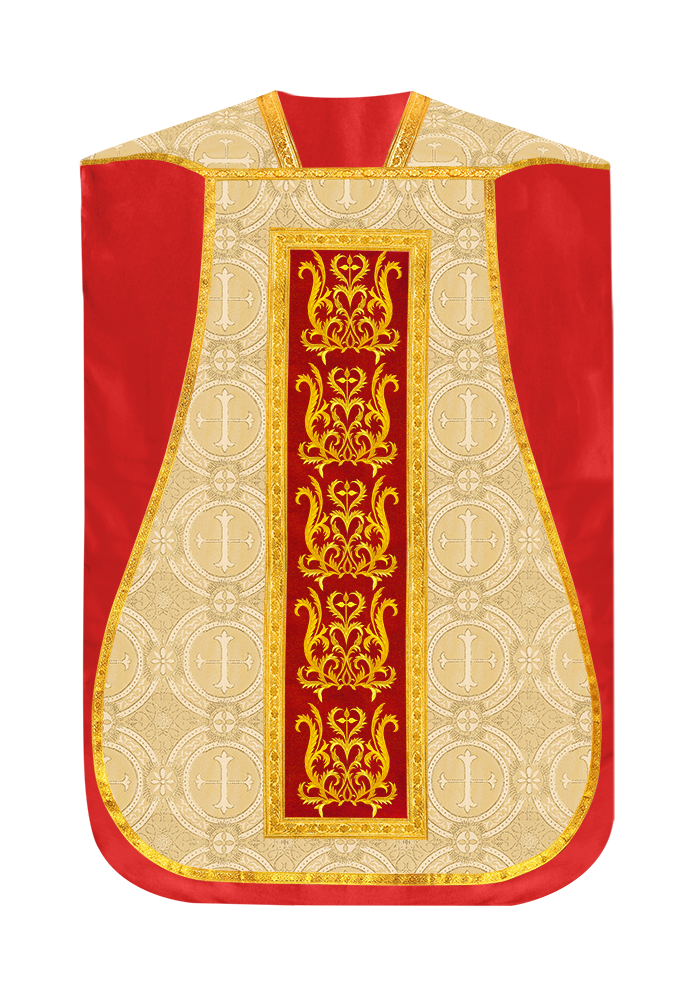 Roman Chasuble with matching stole