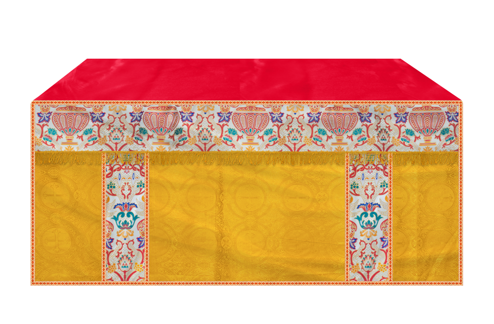 Coronation Tapestry Altar Cloth with Trims