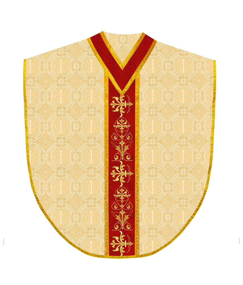 St Philip Neri Chasuble with Embroidered Lace