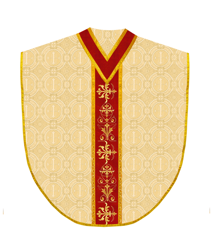 St Philip Neri Chasuble with Embroidered Lace