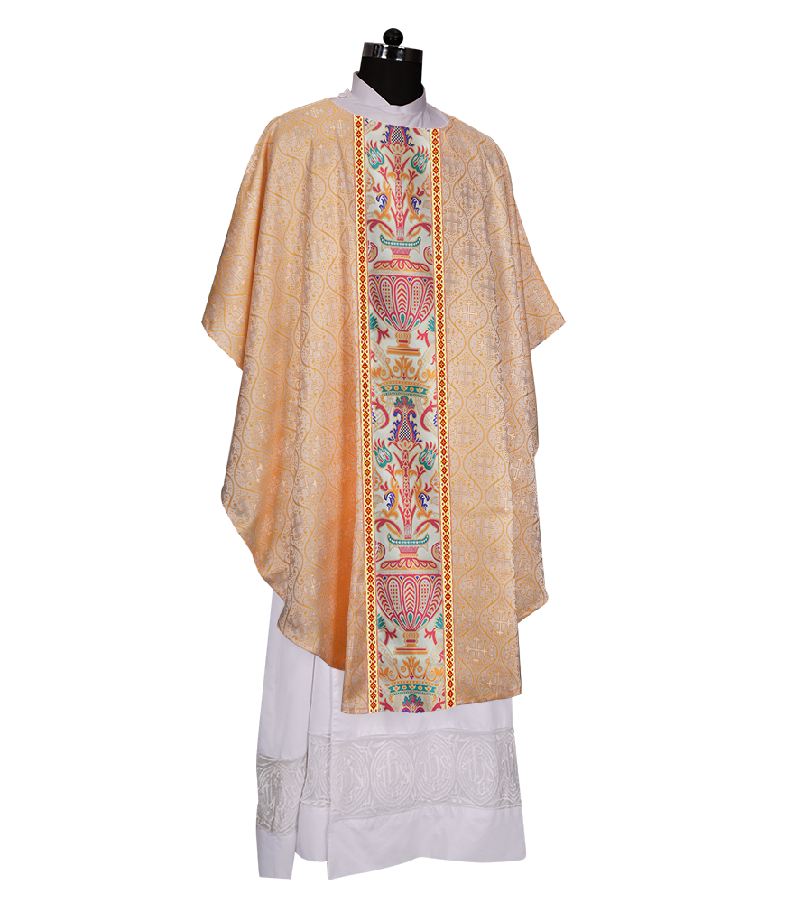 Coronation Tapestry Chasuble Braided with Trims