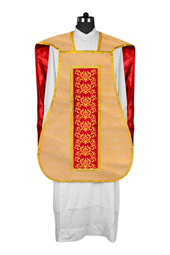 Fiddleback Vestment with Adorned Orphrey