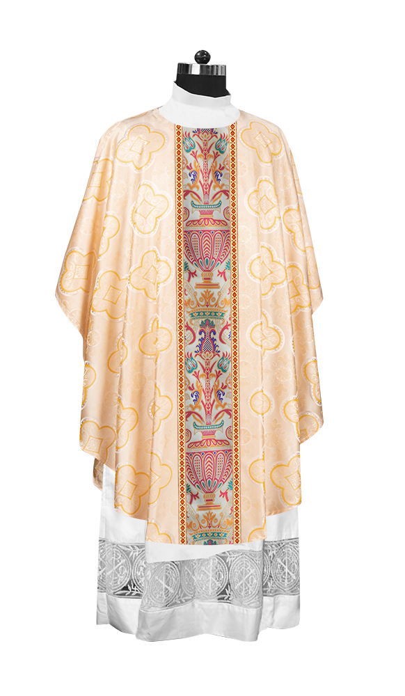 Coronation Tapestry Chasuble Braided with Trims