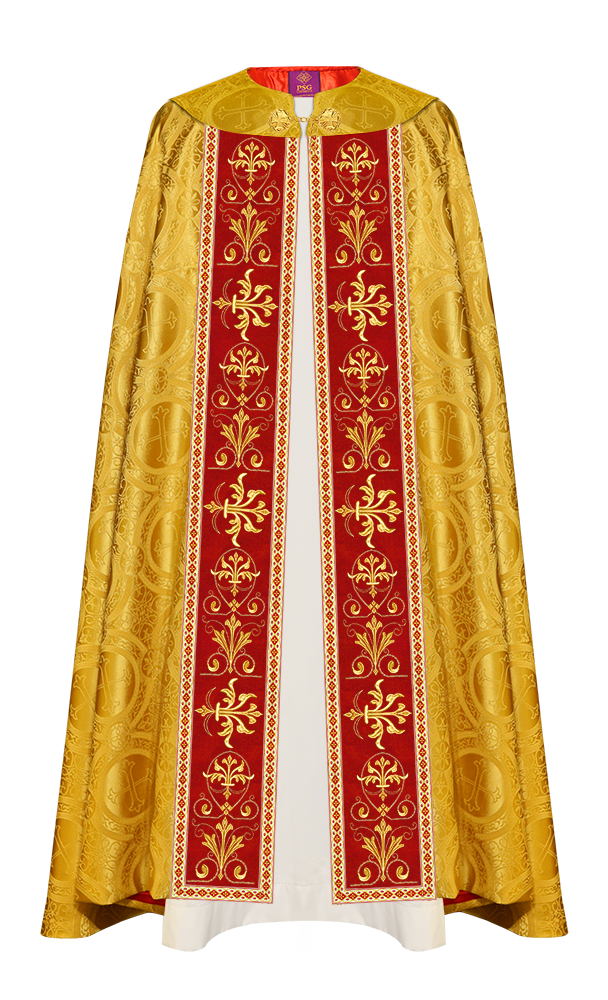 Gothic Cope Vestments With Colour Trims