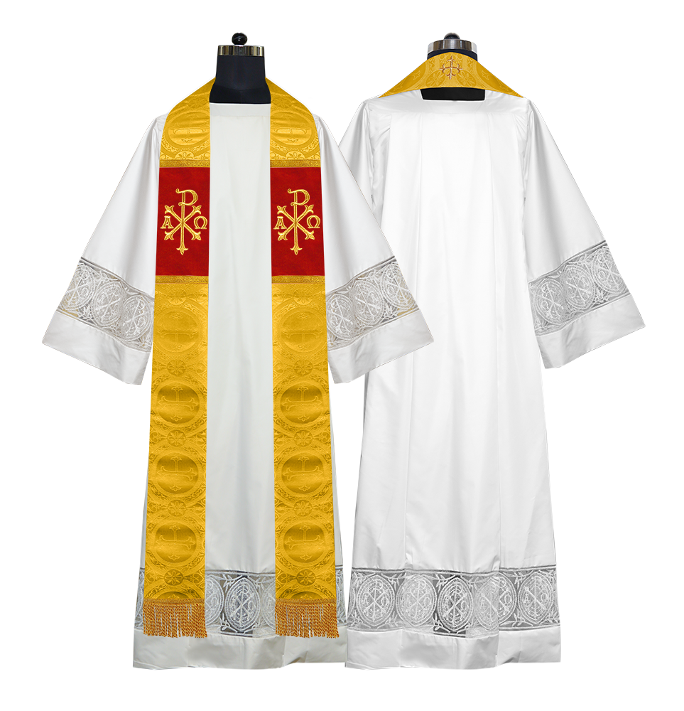 Clergy Stole with Spiritual motif