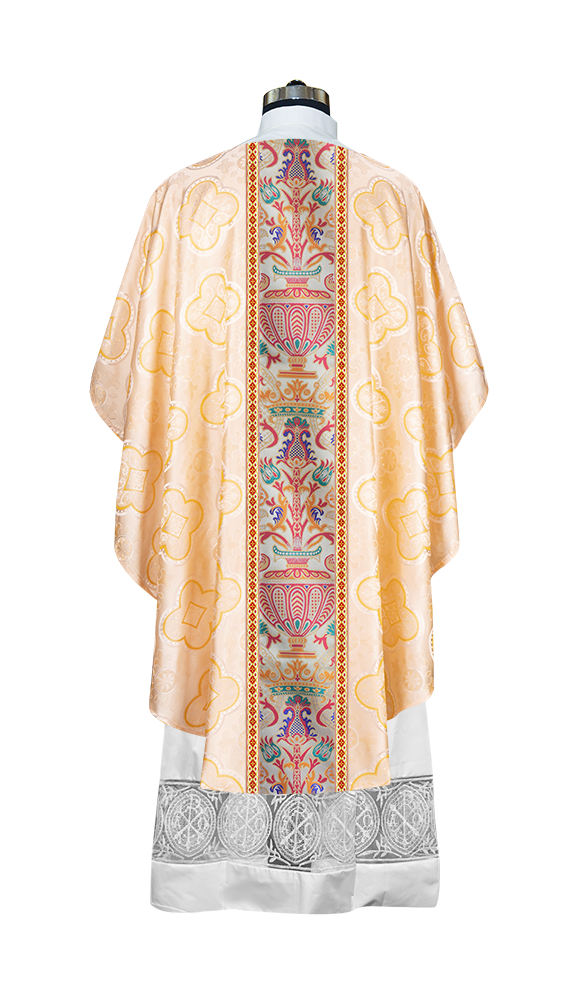 Coronation Tapestry Chasuble Braided with Trims