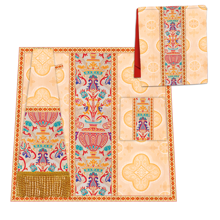 Coronation Tapestry Chasuble Braided with Trims