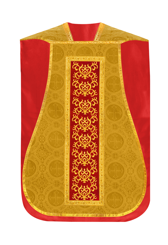 Fiddleback Vestment with Adorned Orphrey