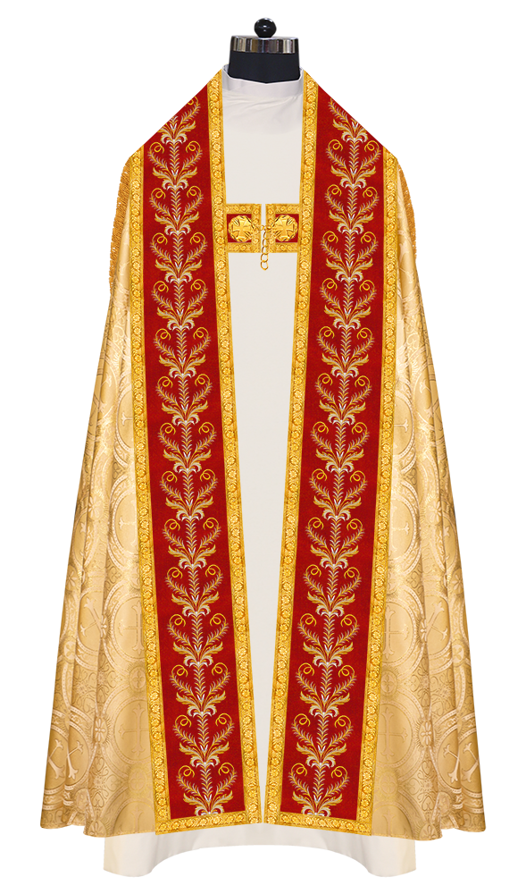 Roman Cope with embroidered motif