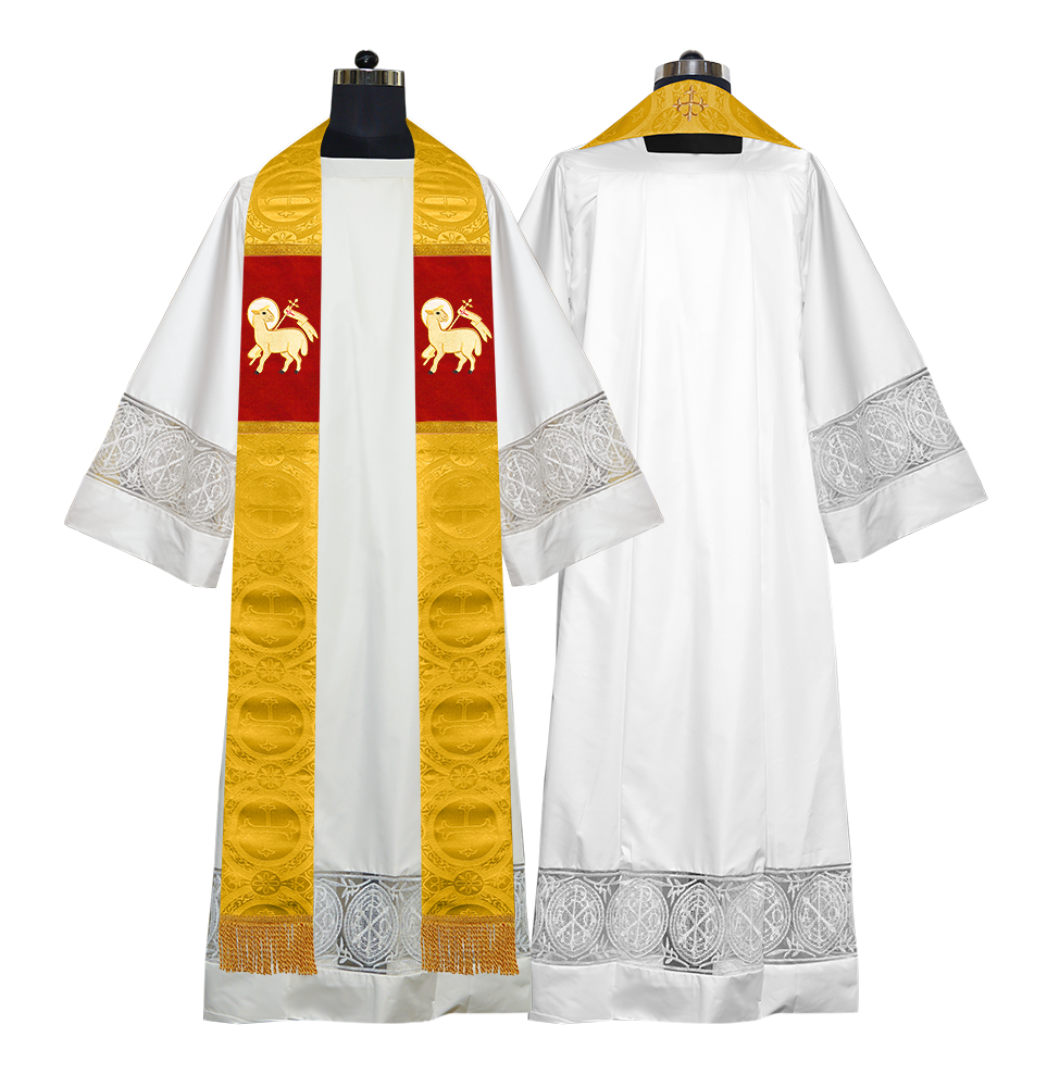 Clergy Stole with Spiritual motif