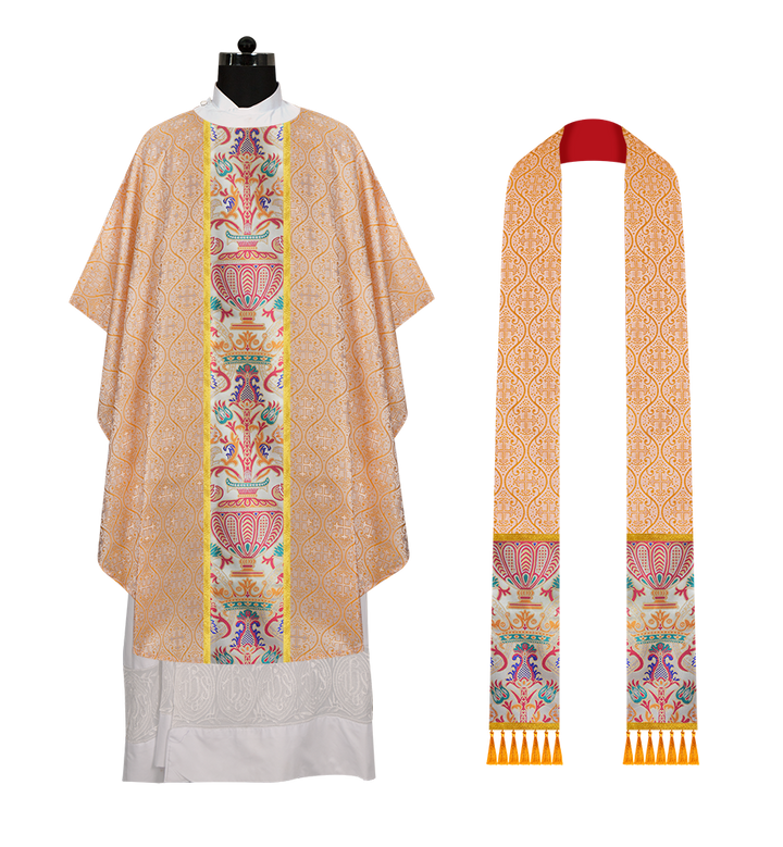 Gothic Chasubles in Coronation Tapestry
