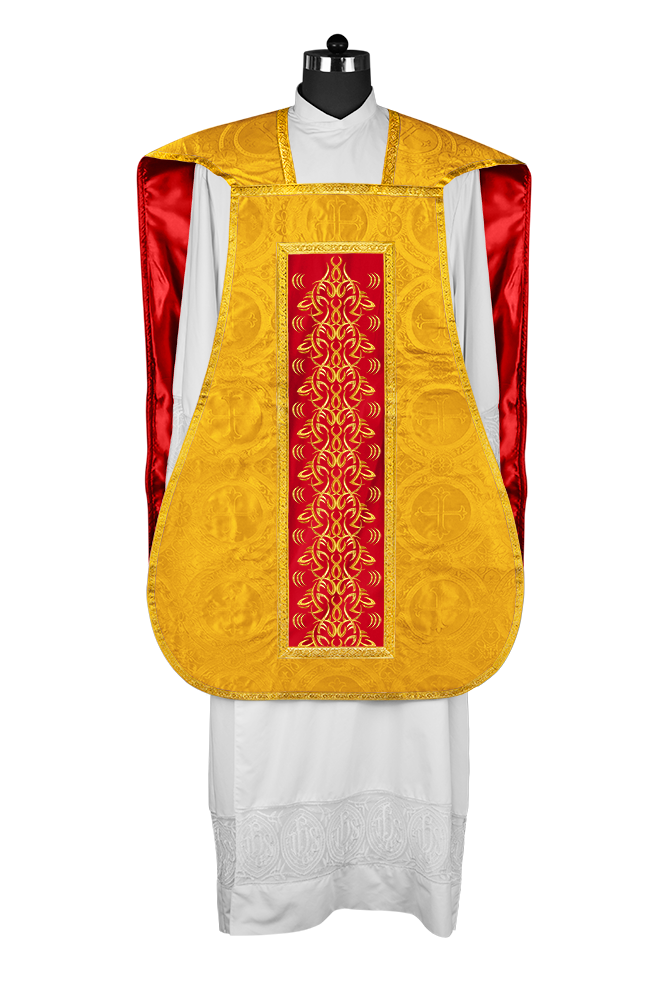 Fiddleback vestment with stole