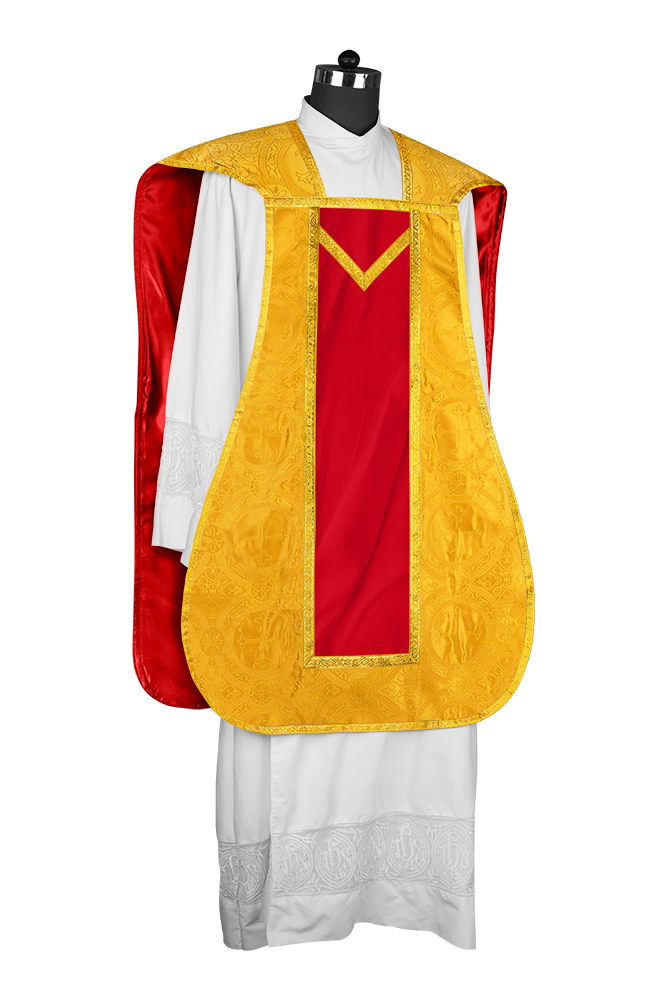 Fiddleback with spiritual motif