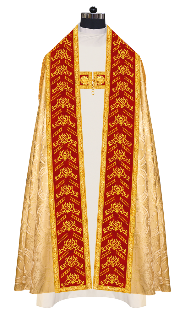 Vestiduras de la capa católica romana 