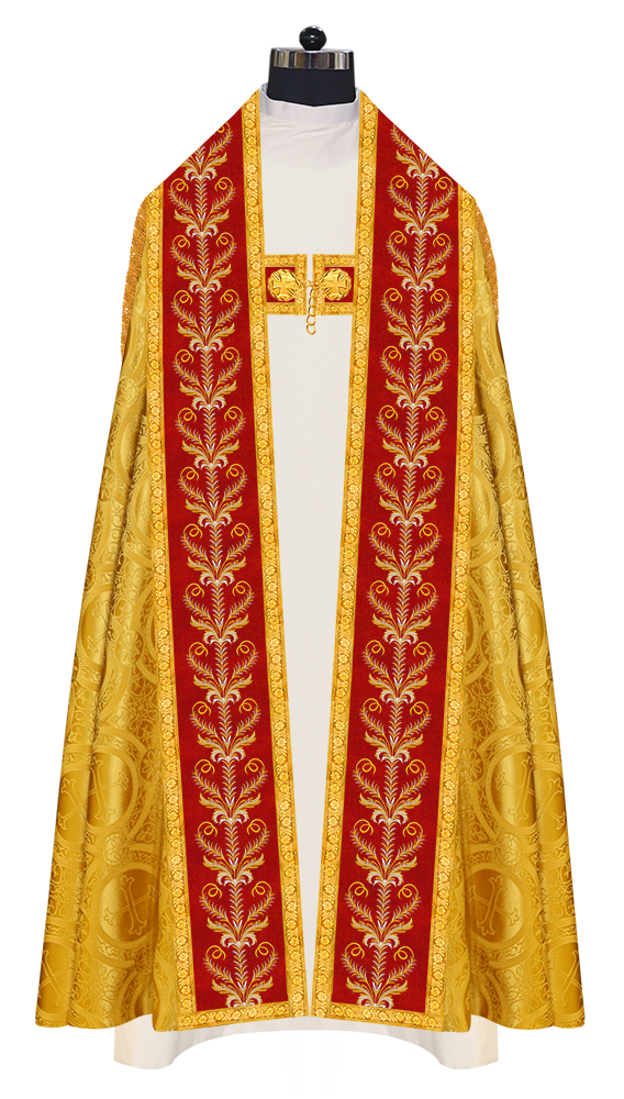 Roman Cope with embroidered motif