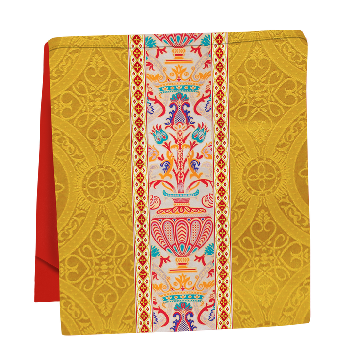 Tapestry Chasuble with Detailed Braids and Trims