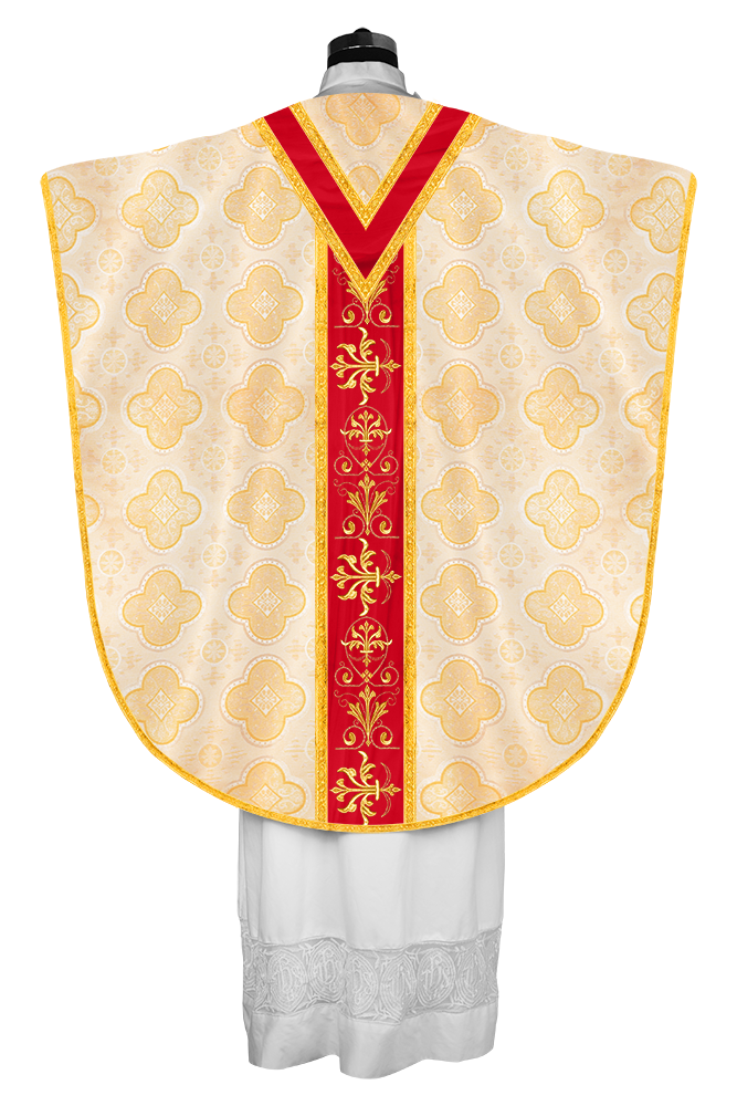St Philip Neri Chasuble with Embroidered Lace
