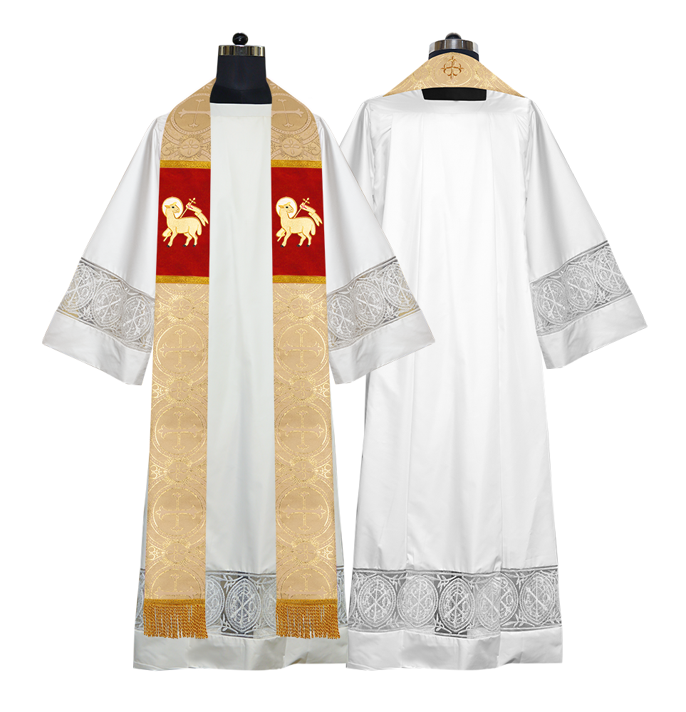 Clergy Stole with Spiritual motif