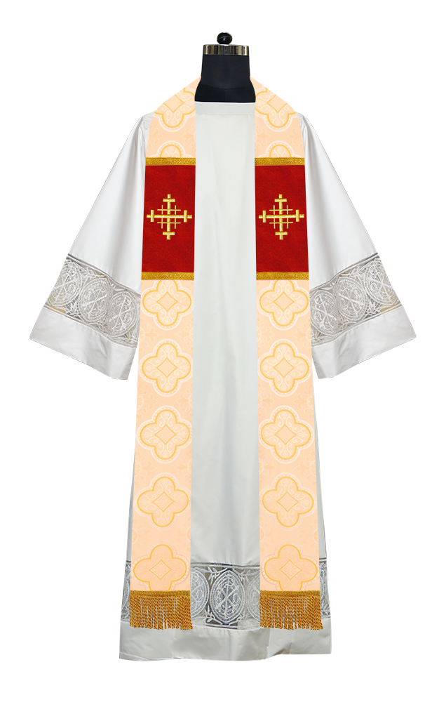 Clergy Stole with Spiritual motif