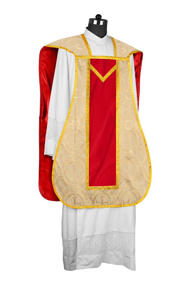 Fiddleback with spiritual motif