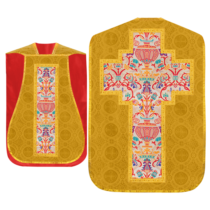 Tapiz de coronación Casulla romana 