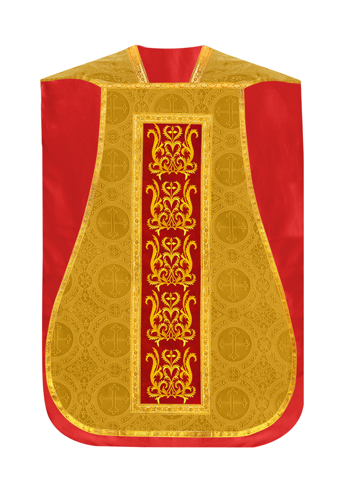 Roman Chasuble with matching stole