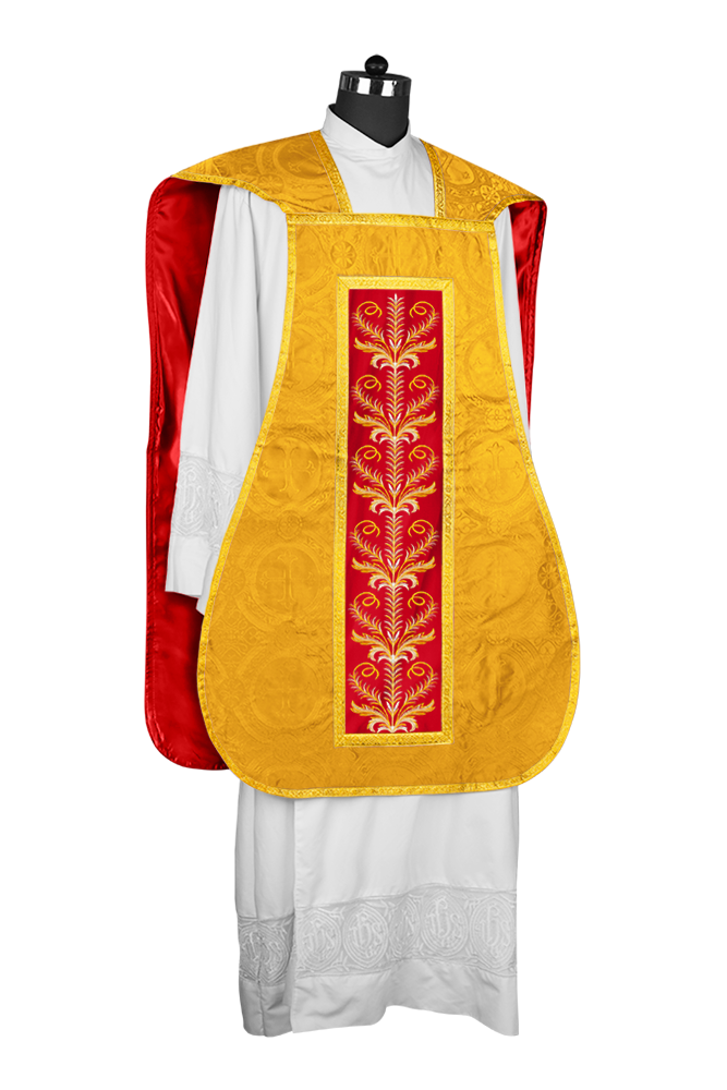 Roman Chasuble with liturgical motifs